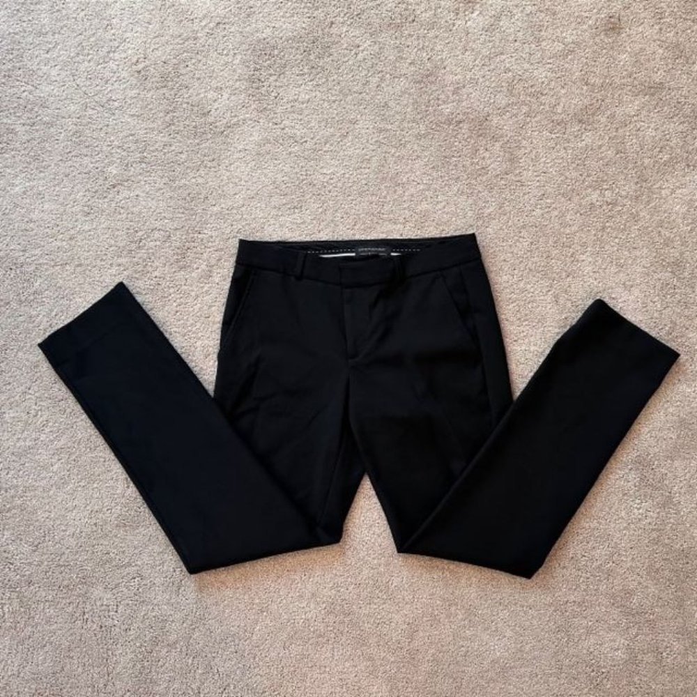 Banana Republic Ryan Fit Slim Straight Black size 4 regular EUC